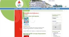 Desktop Screenshot of francosaskatoon.ca